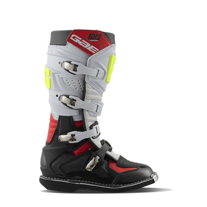Gaerne GXJ Boot Black/White/Red Size Youth - 2.5