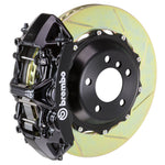 Brembo 02-05 996 GT2 Front GT BBK 6 Piston Cast 380x32 2pc Rotor Slotted Type1 -Black