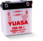 Yuasa 6N6-3B-1 Conventional 6 Volt Battery