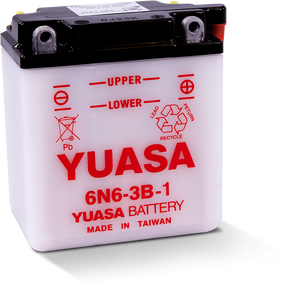 Yuasa 6N6-3B-1 Conventional 6 Volt Battery