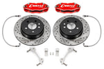 BMR 08-23 Dodge Challenger Brake Kit For 15in Conversion Red Calipers Non-Demon/Redeye