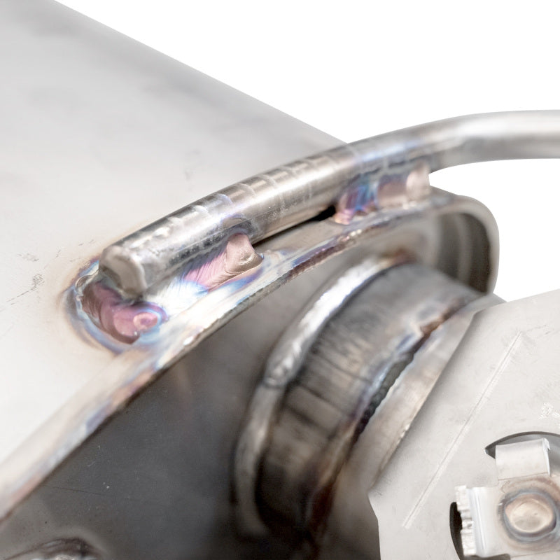Stainless Works 2024 Mustang GT Catback Quad Tips Redline Sound X-Pipe Performance Connect Exhaust