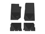 WT Rubber Mats - Front - Blk