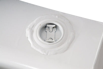 Dee Zee Universal Tanks - Short Rectangle White Steel
