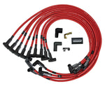 Moroso Chevrolet Small Block Ignition Wire Set - Ultra 40 - Unsleeved - HEI - Under Header - Red