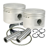 S&S Cycle 84-99 BT w/ Stock Heads .010in 80in Cast Flat-Topped Replacement Piston Kit