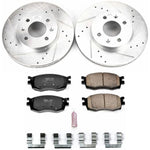 Power Stop 06-11 Hyundai Accent Front Z23 Evolution Sport Brake Kit