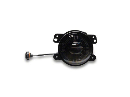 Raxiom 07-18 Jeep Wrangler JK V2 LED Switchback Fog Lights with Amber Turn Signal and Halo Rings