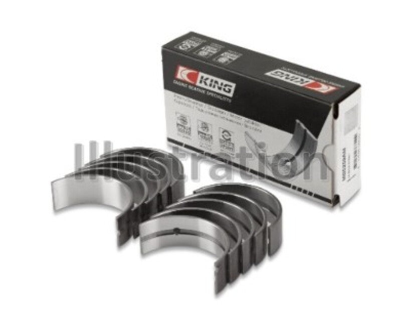 King Engine Bearings Isuzu 4XE1/4XF1/4XC1T (Size .25) Main Bearing Set
