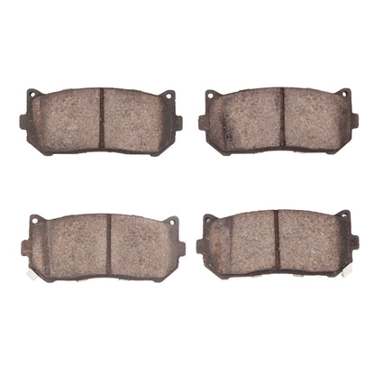 R1 98-03 Kia Sephia Rear Ceramic Brake Pads