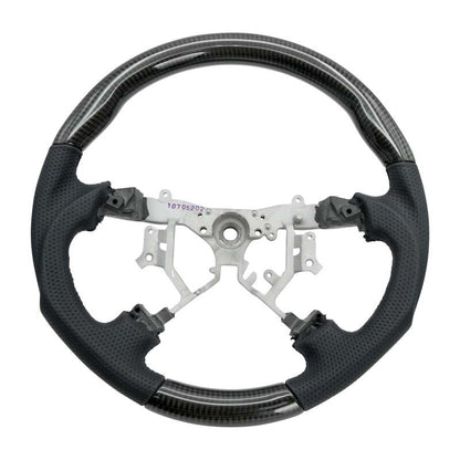 NRG 12-23 Toyota Tacoma OEM Plus Carbon Fiber Steering Wheel w/ Black Stitch & Red Center Mark