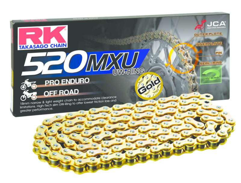 RK Chain GB520MXU-100L UW-Ring - Gold