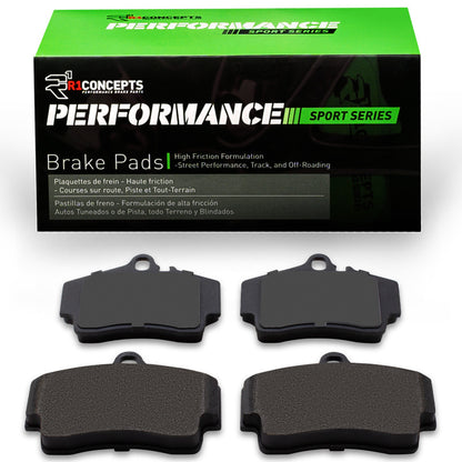 R1 97-12 Porsche 911 Rear Performance Sport Brake Pads