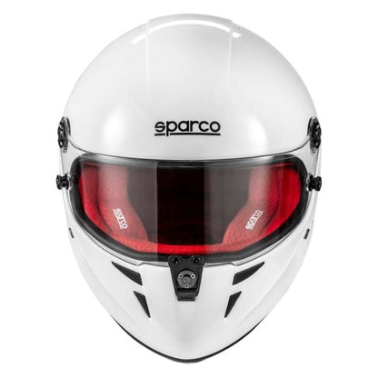 Sparco Stealth RF Helmet - Medium - White/Red