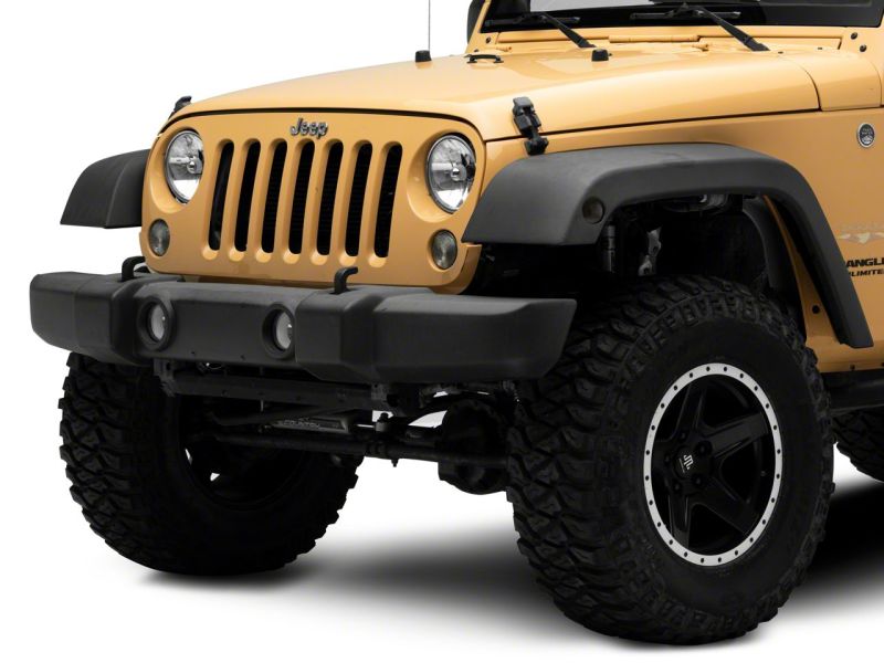 Raxiom 07-18 Jeep Wrangler JK Axial Series White LED Side Marker Lights- Smoked