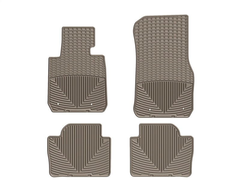 WT Rubber Mats - Front - Tan