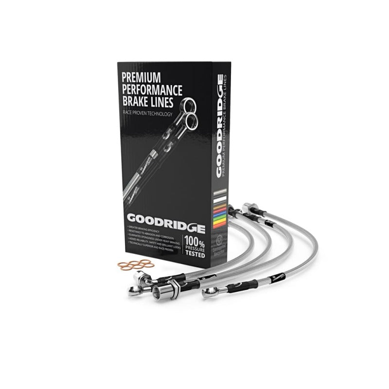 Goodridge 96-01 Lotus Elise Front & Rear Brake Line Kit (MOQ of 25)