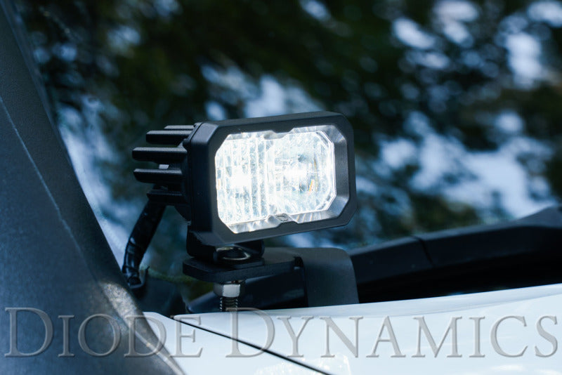 Diode Dynamics 16-21 Toyota Tacoma Sport SS3 LED Ditch Light Kit - Yellow Combo