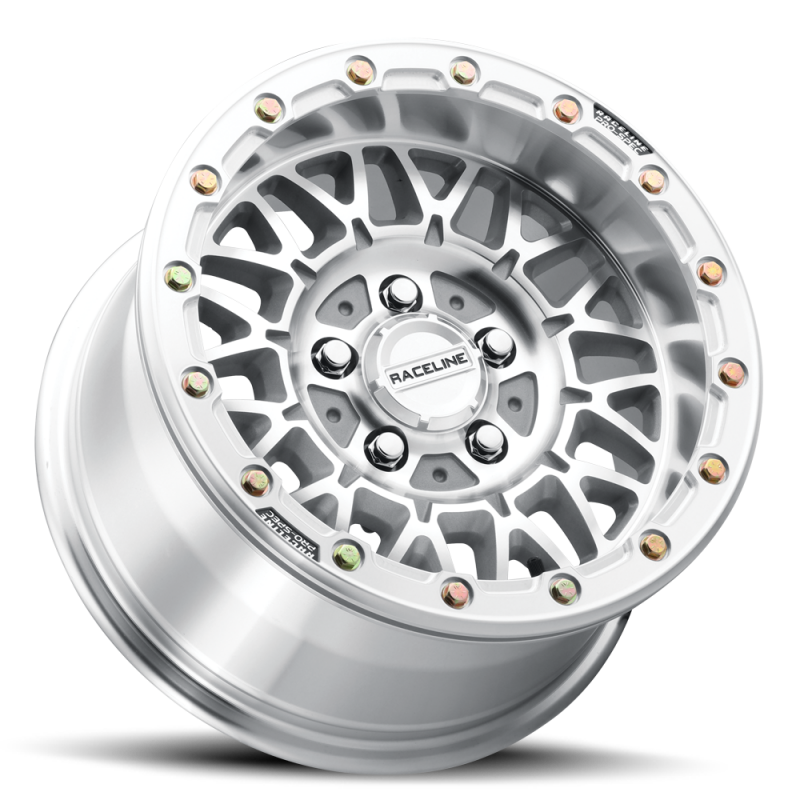 Raceline A15 Omega 15x6in / 4x156 BP / 40mm Offset / 132.5mm Bore - Machined