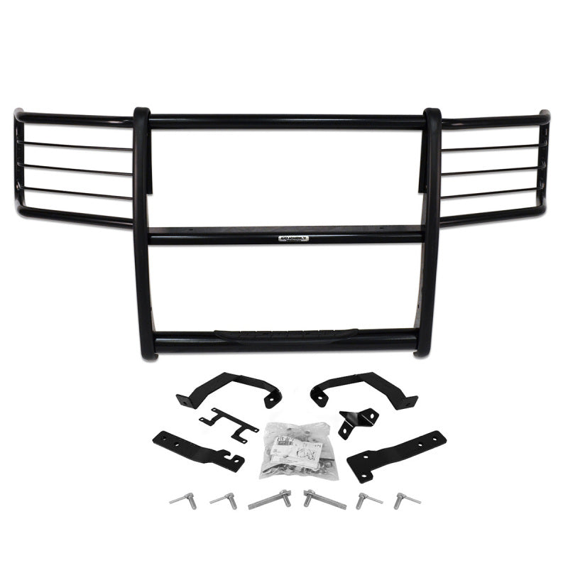 Go Rhino 08-10 Ford F-250/350 Super Duty 3000 Series StepGuard Center Grille + Brush Guards - Blk