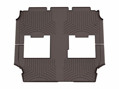 WeatherTech 17-20 Chrysler Pacifica Hybrid 2nd Row Rear FloorLiner HP - Cocoa