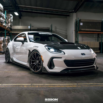Seibon 22-23 Subaru BRZ Carbon Fiber Front Bumper Duct
