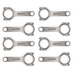 Manley Chevrolet LS 6.125 Length H Tuff Series Connecting Rod Set w/ ARP 2000 Bolts