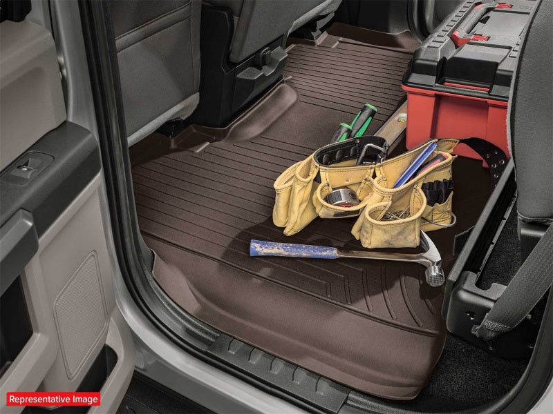 WeatherTech 25-26 RAM Truck Crew Cab w/Vinyl Floors Front FloorLiner - Black