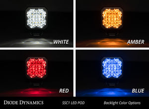 Diode Dynamics Stage Series C1 LED Pod Pro - White Spot Standard ABL Each