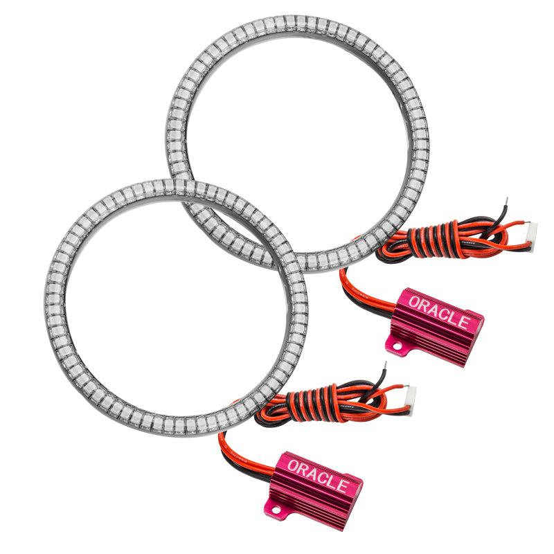 Oracle 01-04 Nissan Xterra Surface Mount LED Fog Light Halo Kit - Amber