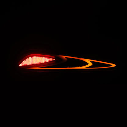 AlphaRex 20-24 Toyota Supra LUXX-Series FT-1 Style LED Tail Lights Black