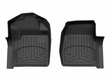 WeatherTech 17-25 Ford SuperDuty Regular Cab w/Vinyl Floors Front FloorLiner HP - Black