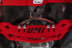 UMI Performance 78-88 GM G-Body Modular Adjustable Transmission Crossmember - Red