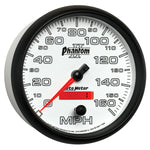 Autometer Phantom II 5in Electrical Programmable Speedometer 150MPH