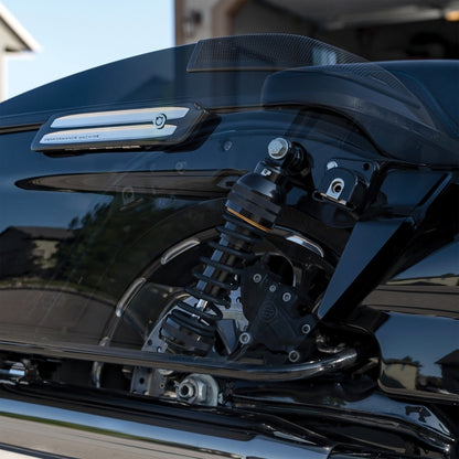 Progressive Harley-Davidson Ultra Touring 944 Series Shocks 13.0in Super Heavy Duty - Blk/Gld