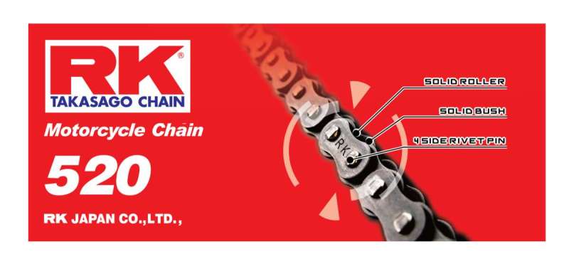 RK Chain RK-M 520-100FT - Natural