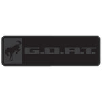 Ford Racing Bronco/Bronco Sport G.O.A.T. Badge - Black/Black