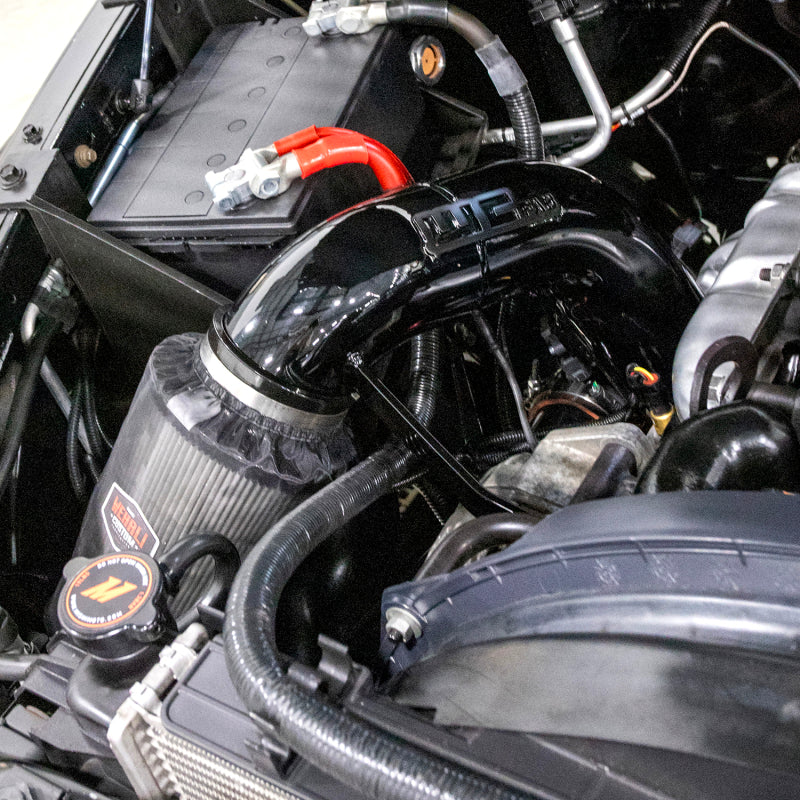 Wehrli 03-07 Dodge 5.9L Cummins High Flow Intake Bundle Kit - Gloss Black - Bronze Chrome