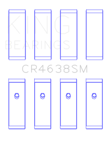 King Engine Bearings Nissan MR18DE / MR20DE (Size STD) Rod Bearing Set