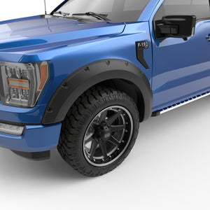 EGR 21-22 Ford F-150 Non-Raptor Baseline Bolt Style Fender Flares Set Of 4