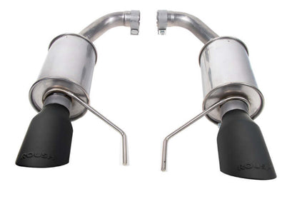 Roush 2024 Ford Mustang GT/EcoBoost Dual Tip Axle Back Exhaust w/ Black Tips