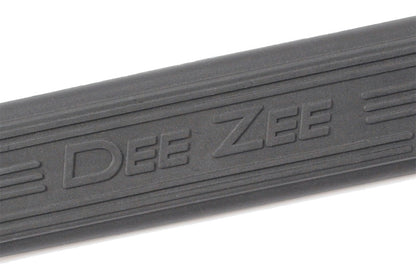 Dee Zee Universal Tubes - 3In Round Universal - Black Steel RegCab