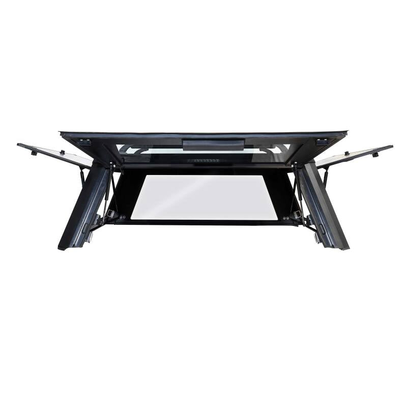 Westin 07-21 Toyota Tundra CrewMax 5.5ft Bed EXP Truck Cap - Black (Box 1 ONLY)