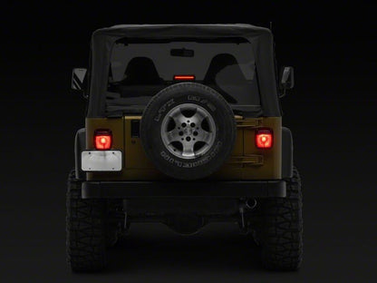 Raxiom 97-06 Jeep Wrangler TJ LED Third Brake Light- Smoked