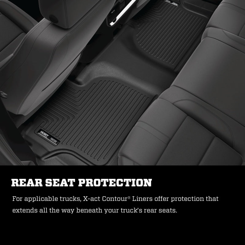 Husky Liners 2022 Hyundai Tuscon X-Act Contour Series 2nd Seat Floor Liner - Black