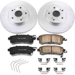 Power Stop 15-18 Subaru Legacy Front Z17 Evolution Geomet Coated Brake Kit