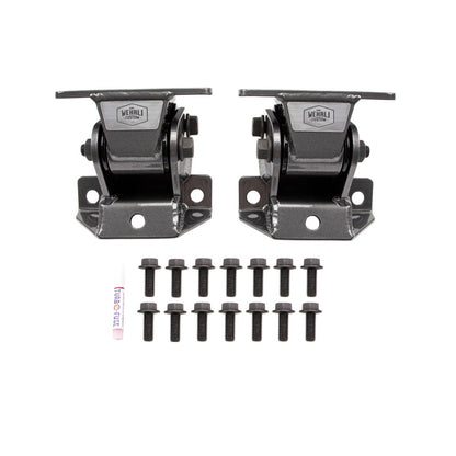 Wehrli 11-16 Chevrolet Duramax LML Heavy Duty Engine Mount - Gloss Black
