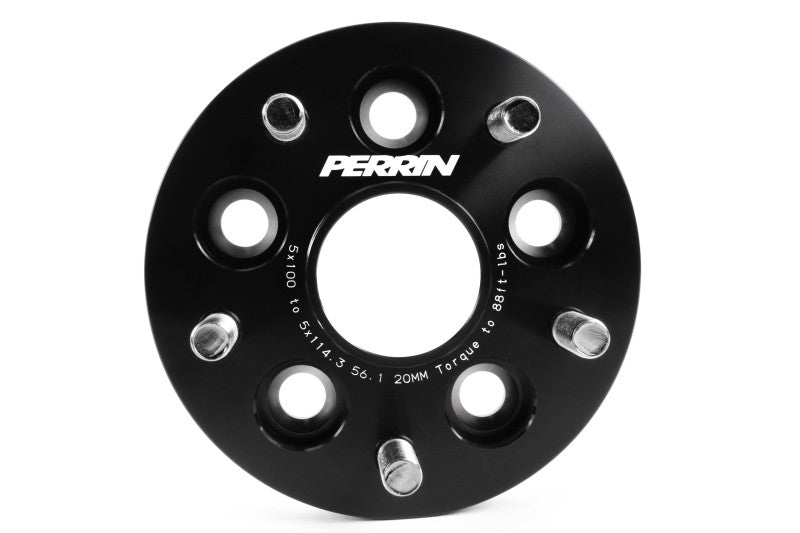 Perrin Wheel Adapter 20mm Bolt-On Type 5x100 to 5x114.3 w/ 56mm Hub (Set of 2)