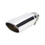 Go Rhino Exhaust Tip - Chrome - ID 3 1/2in x L 14in x OD 5in