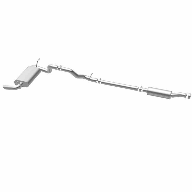 BRExhaust 18-25 Jeep Wrangler 2.0L Direct-Fit Replacement Exhaust Kit